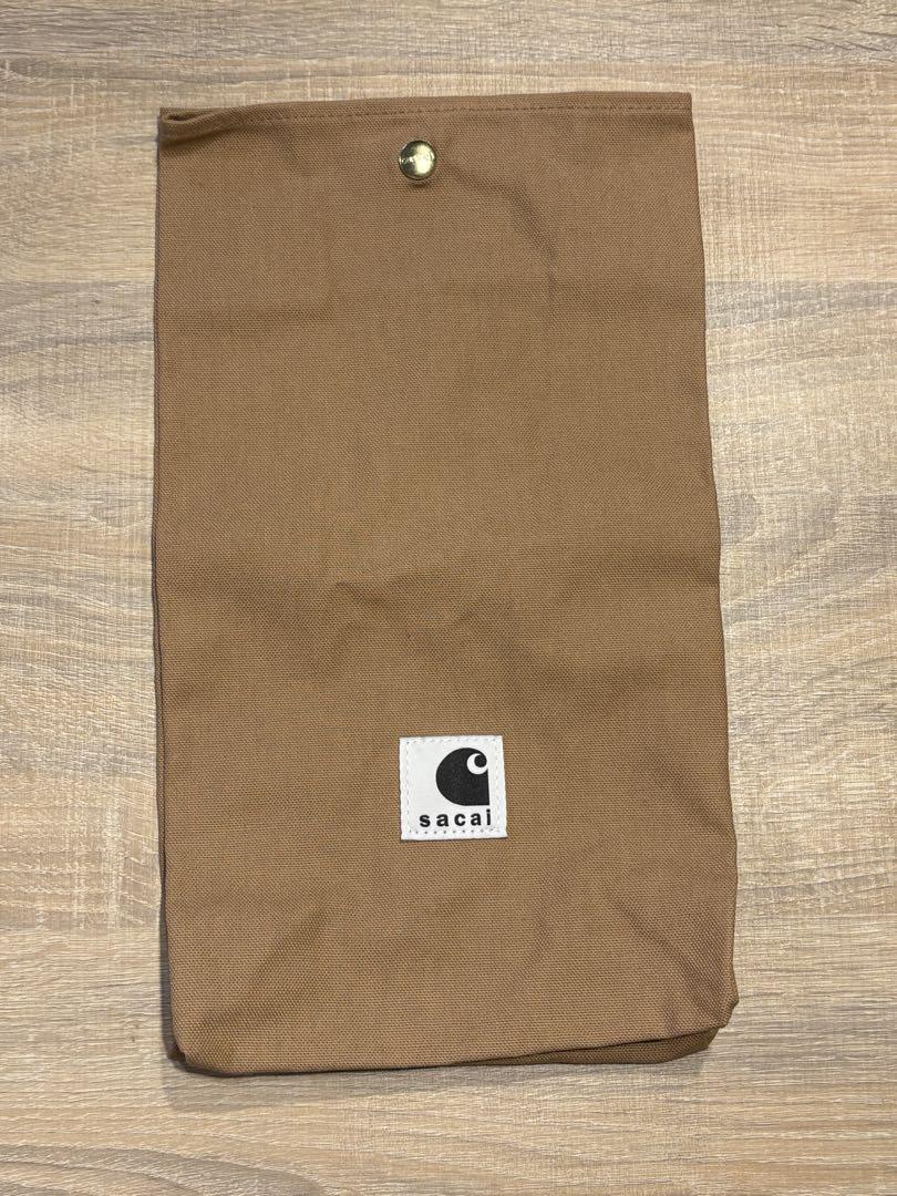 sacai × Carhartt ノベルティーポーチバッグ 非売品 sacai Carhartt WIP ノベルティ ポーチ バック - メルカリ