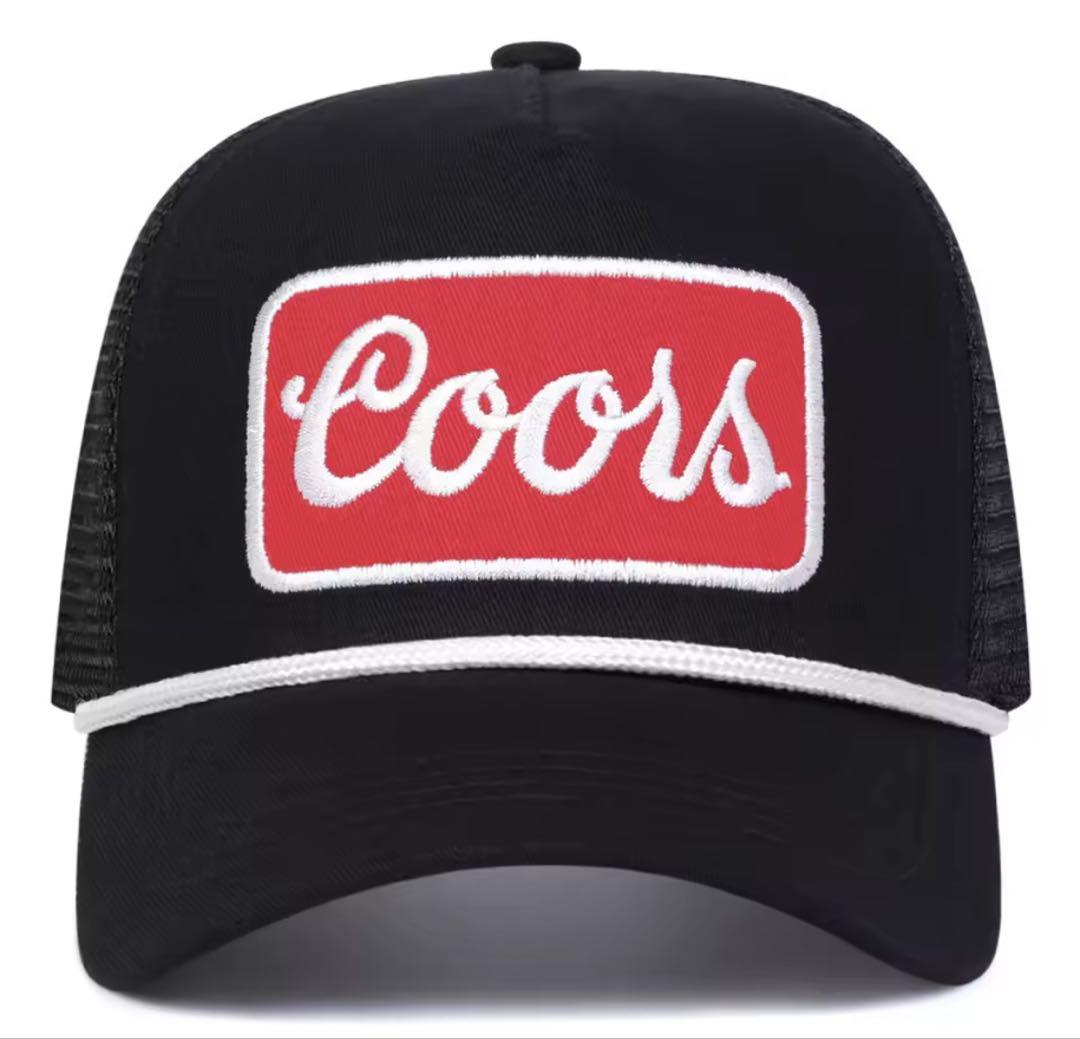 COORS キャップ ビンテージ アメリカ製 ビール クアーズ USA製 帽子 1f1a1c41d36f64cd69b9a19a772838