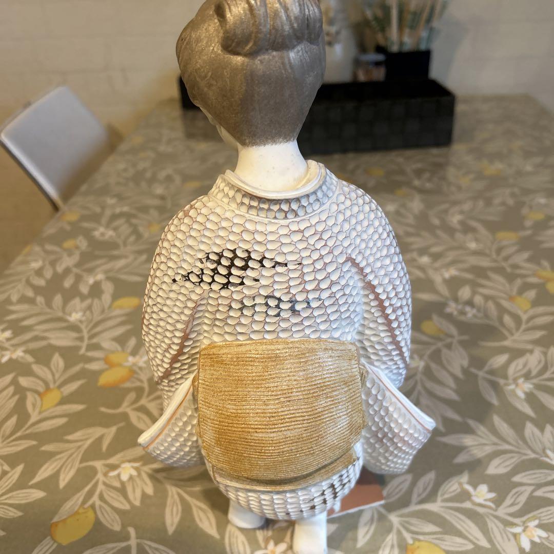 博多人形 三宅隆 作家物 Japanese pottery doll