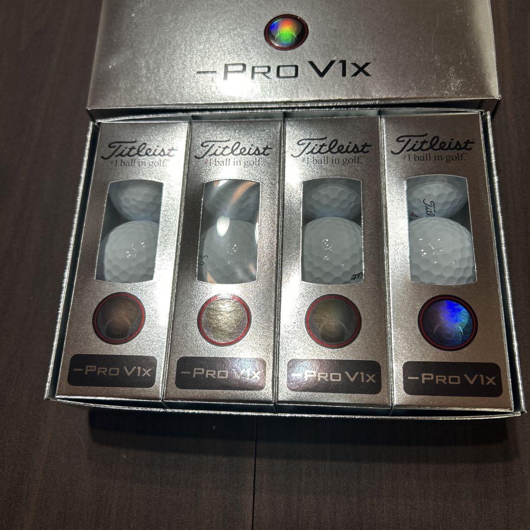 新品 タイトリスト ボール PRO V1X レフトダッシュ 2ダースでお得♪