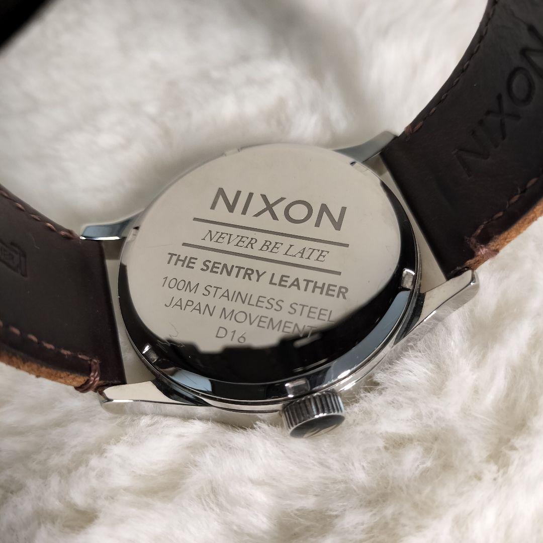【大人気モデル!!】NIXON☆腕時計 Horween leatherベルト使用