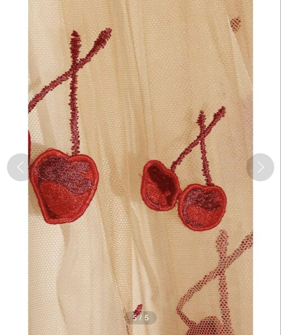 【最終値下げ】 Alice + Olivia Cherry Pouf dress