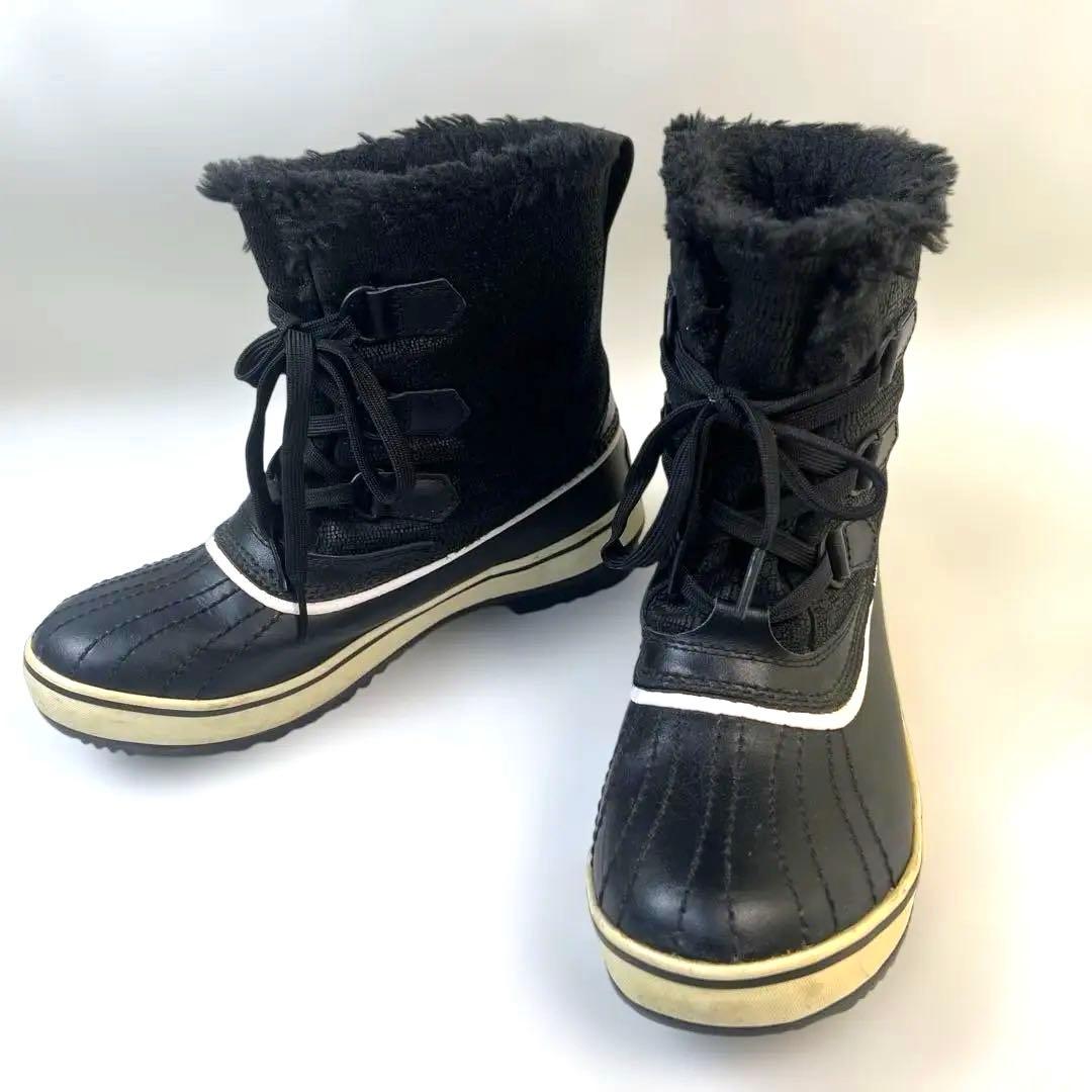 SOREL ソレル 防水 ティボリ ボア 裏起毛 スノーブーツ 雨雪兼用 24