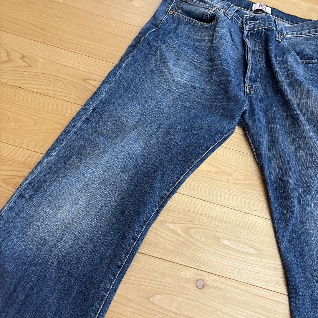 Levi's 501 W36 00501-0425リーバイス インディゴ - メルカリ