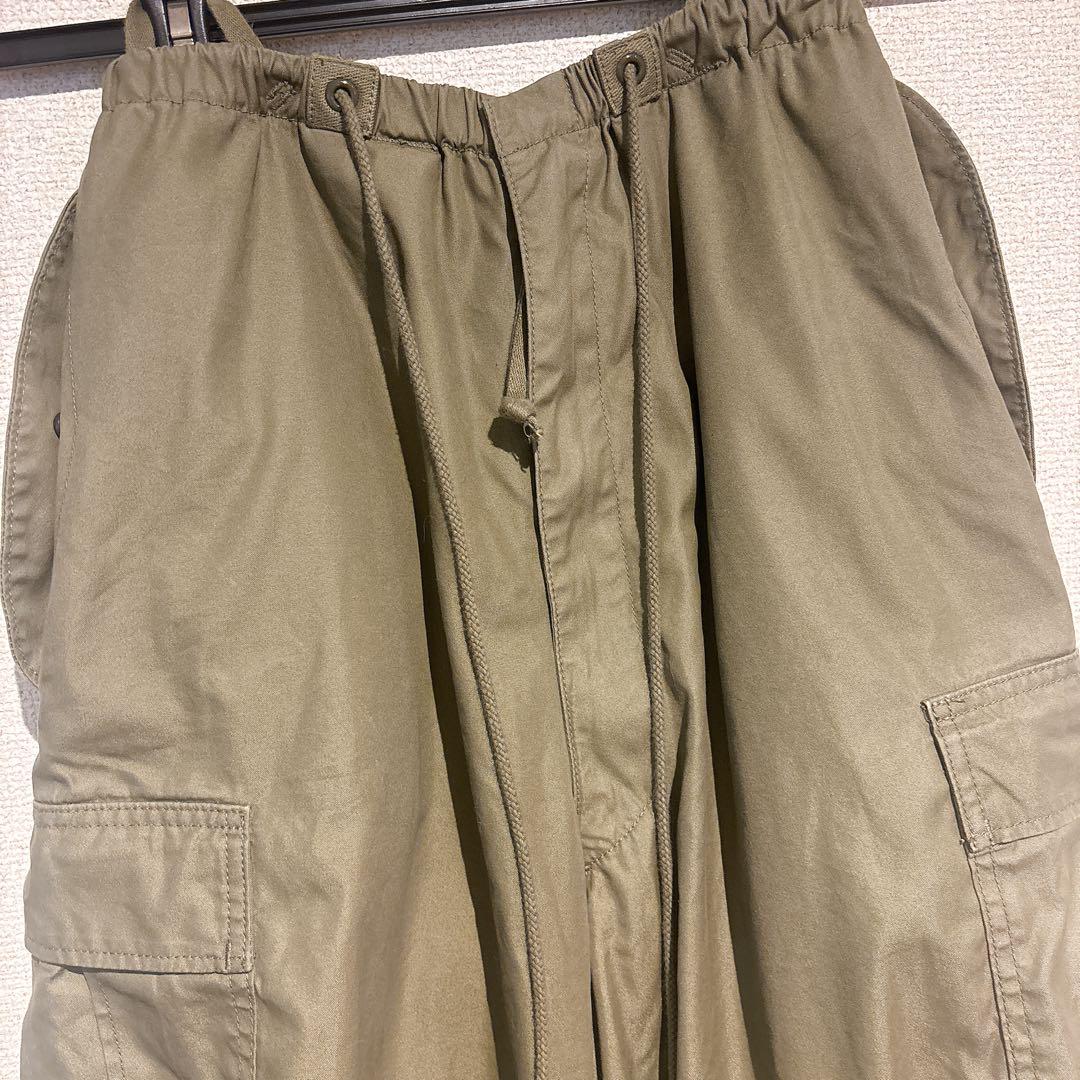 美品 HYKE M-51 TYPE SHELL PANTS SIZE 2