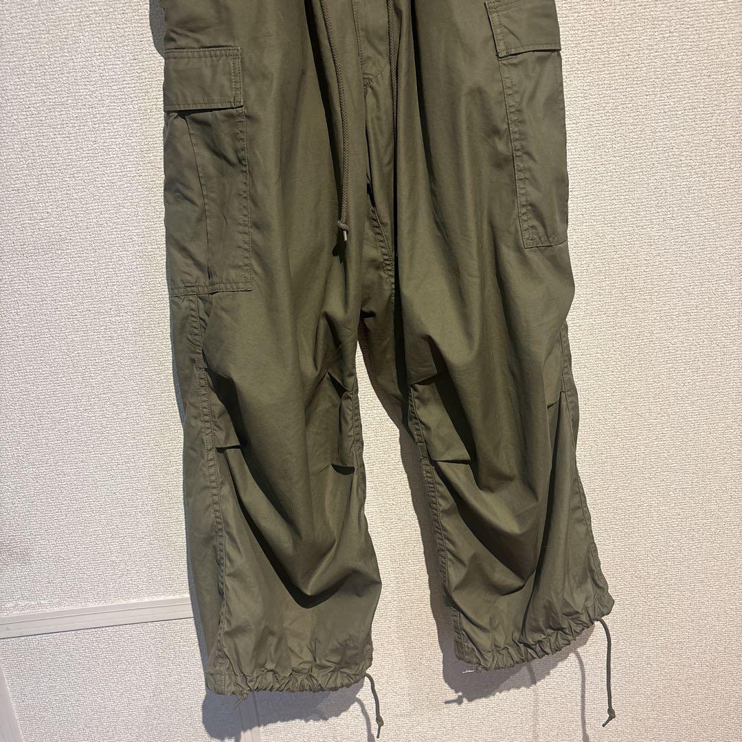 美品 HYKE M-51 TYPE SHELL PANTS SIZE 2