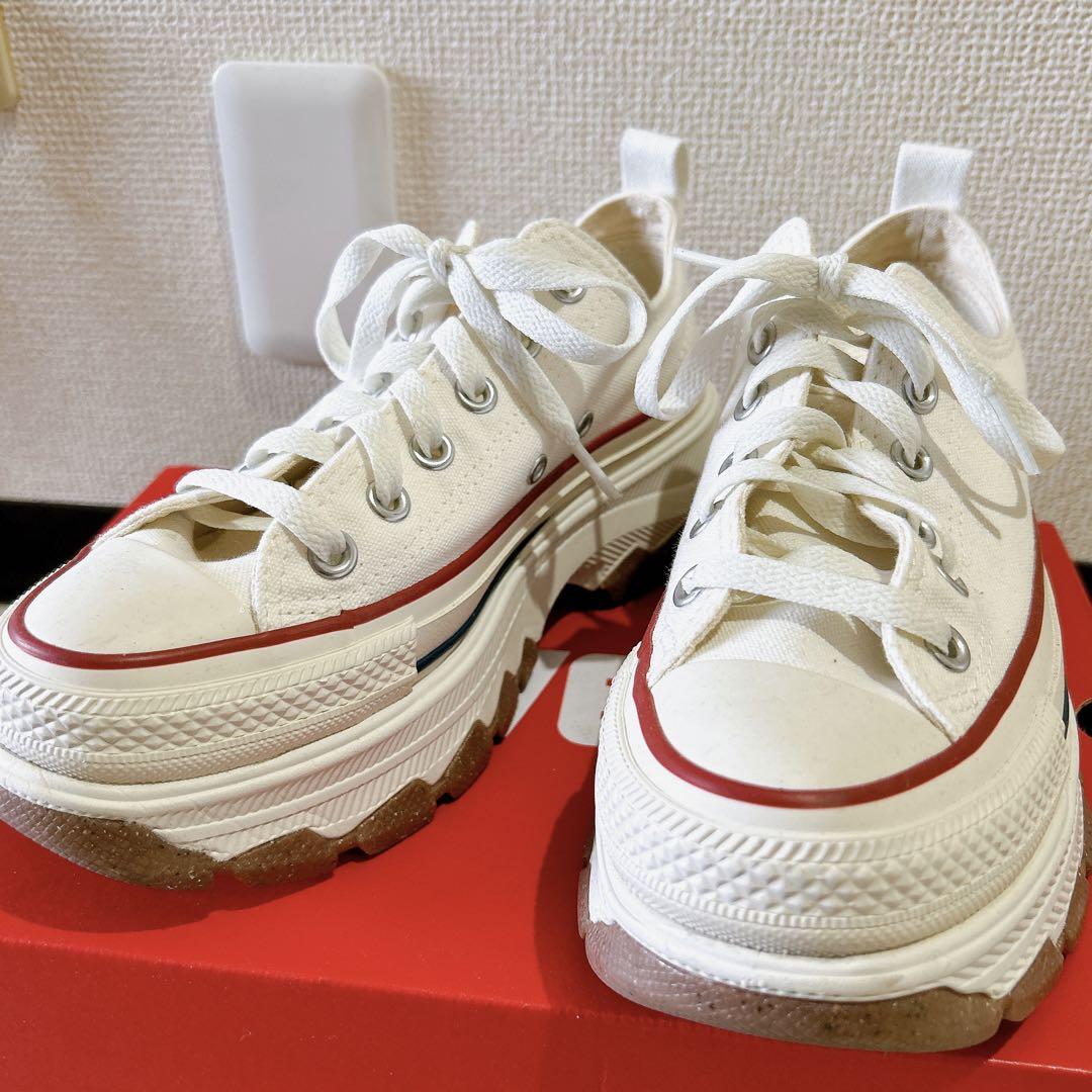 コンバース CONVERSE レディース スニーカー ローカット 厚底