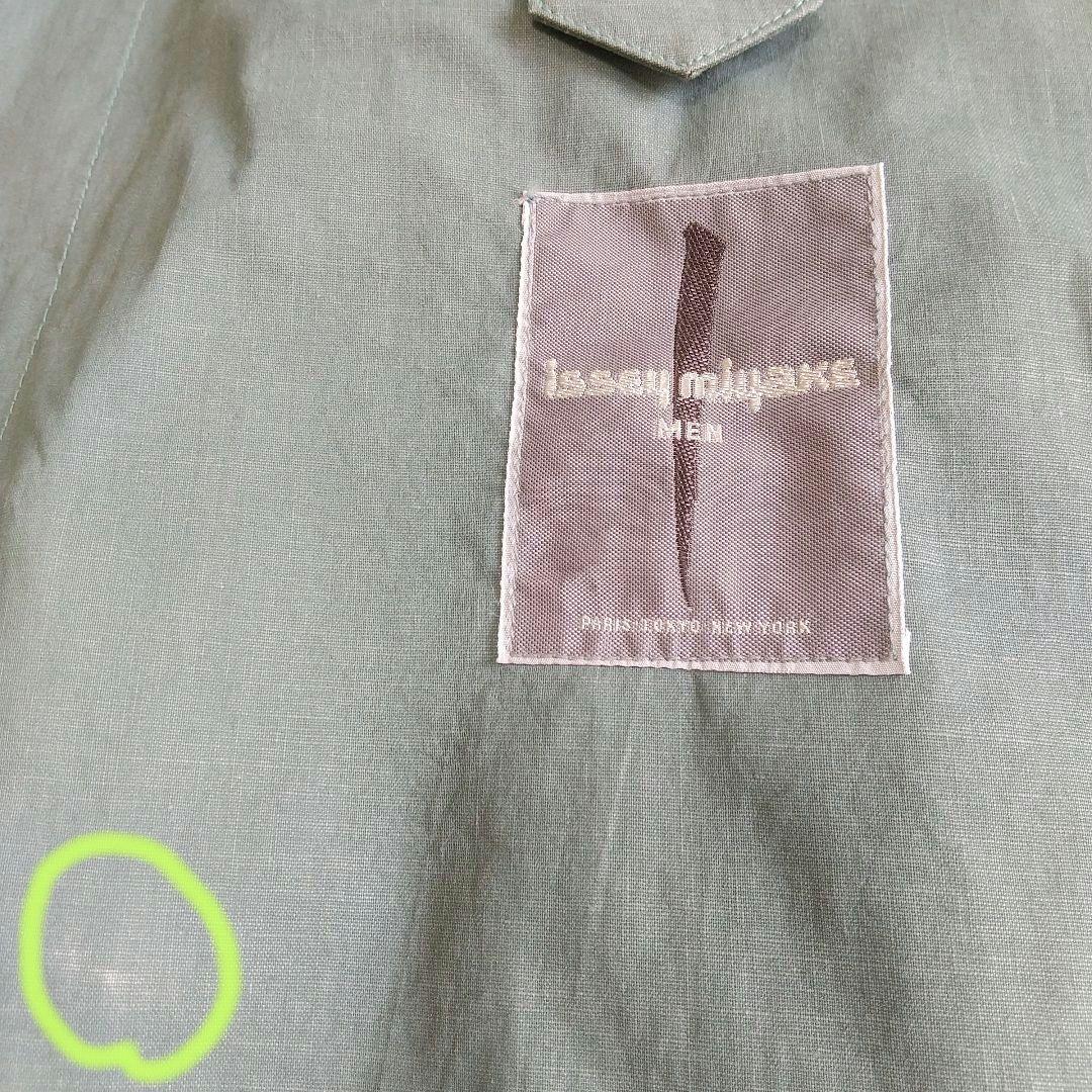 イッセイミヤケ　筆タグ　イカコート 80's isseymiyake 筆タグ イカコート ヴィンテージ ISSEY MIYAKE