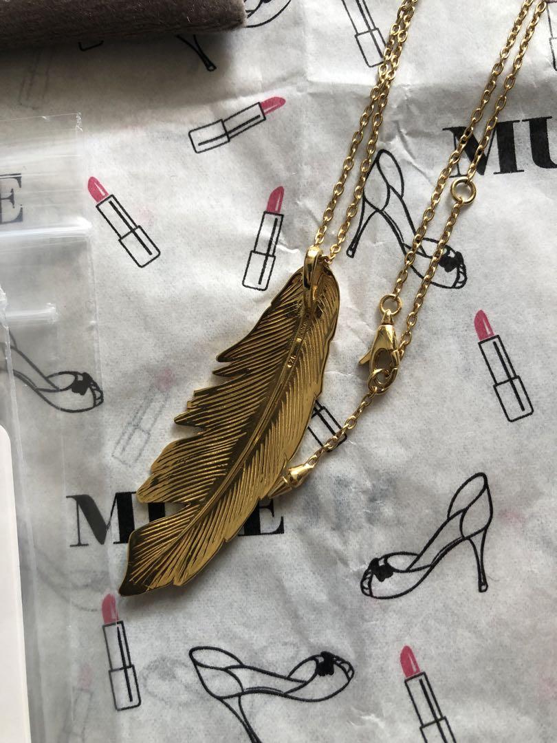 アクセサリー Deuxieme Classe MANON Feather necklace
