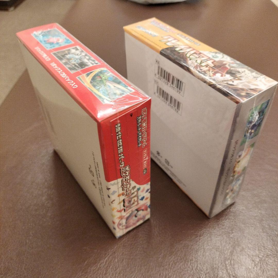 ポケモン - ポケモンカード151 box 未開封シュリンク付き＋クレイバースト ポケモンカード 151 クレイバースト シュリンク付き 未開封 BOX