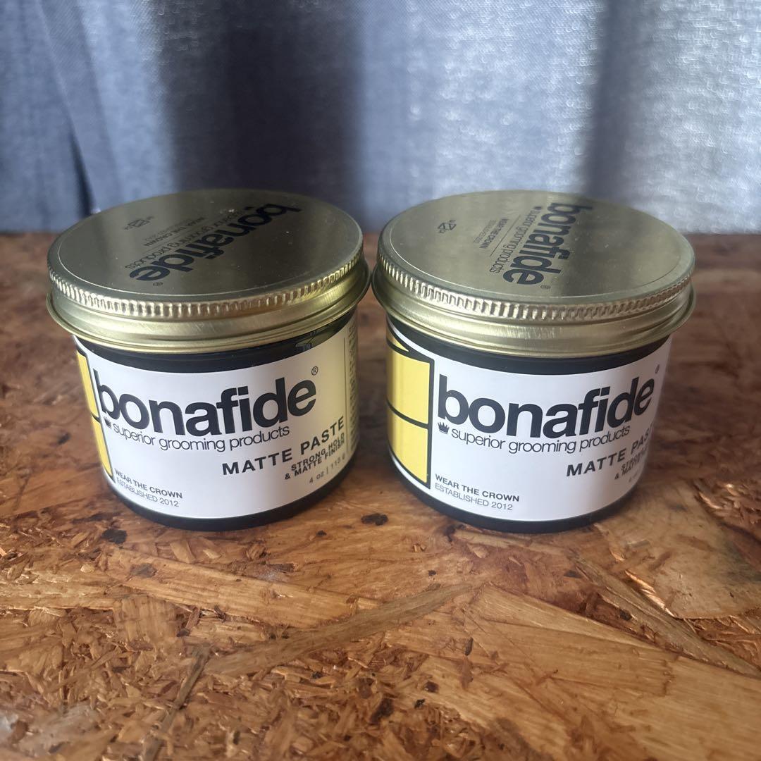 bonafide MATTE PASTE 2個セット