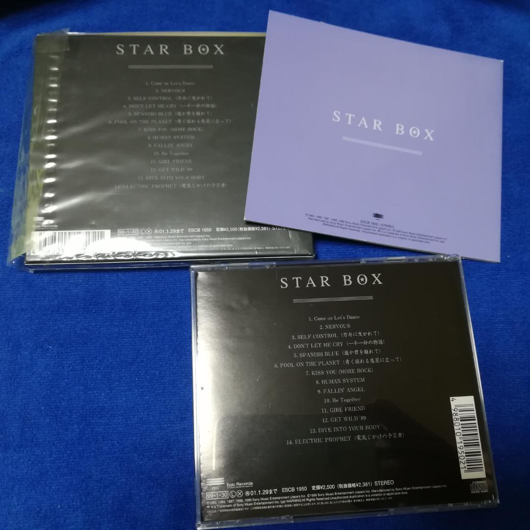 TMネットワークCDベスト STAR BOX TMN 小室哲哉宇都宮隆木根尚登