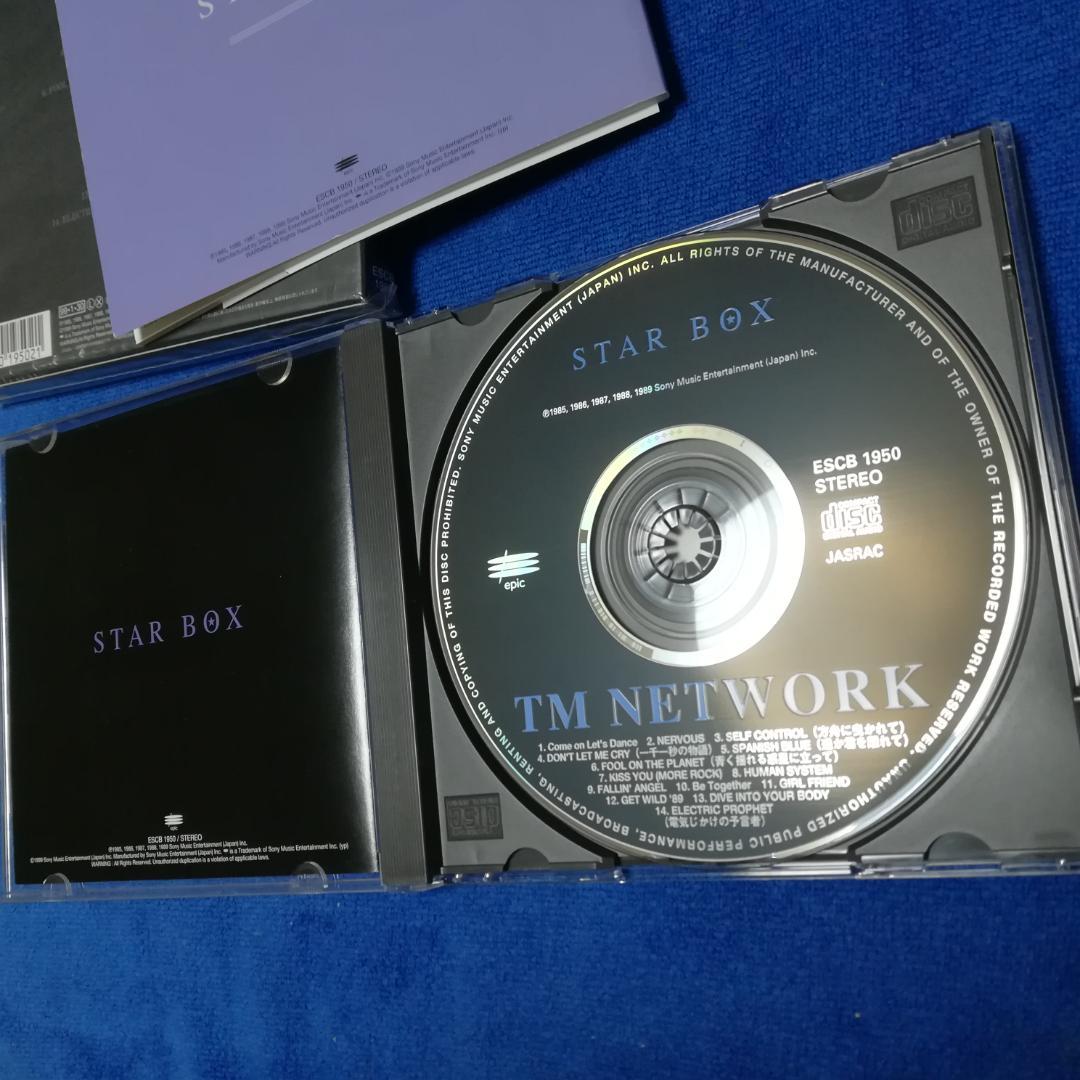 TMネットワークCDベスト STAR BOX TMN 小室哲哉宇都宮隆木根尚登