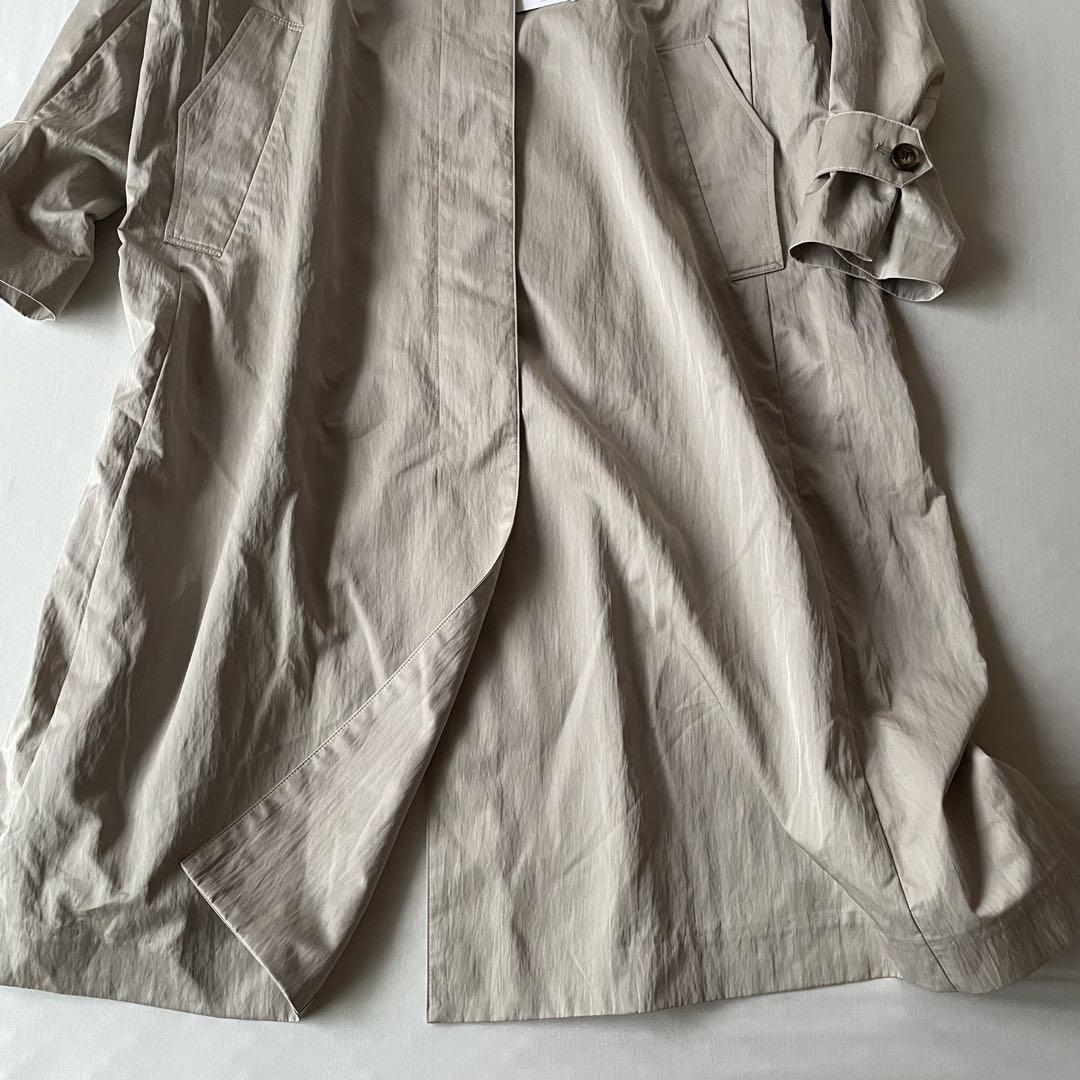 【新品タグ付き】green label relaxingステンカラーコート 撥水