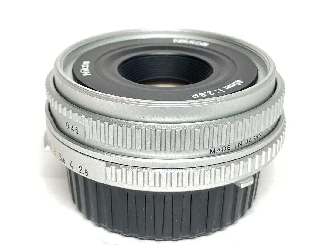 【美品】ニコン Nikon Ai-s 45mm F2.8 P ブラック