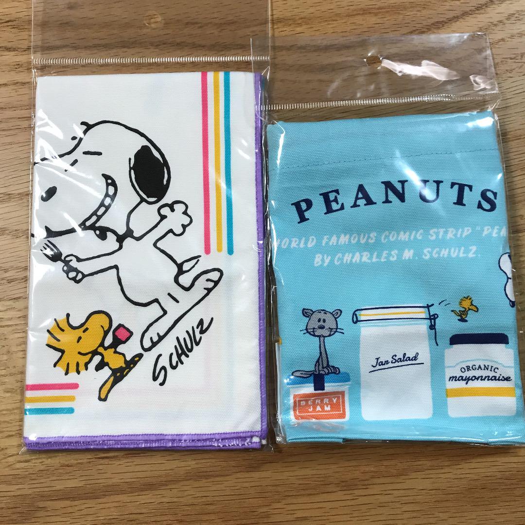 ご予約品】 小物 巾着袋とランチクロス! スヌーピー Gekiyasu Tsuuhan ご予約品】 小物 巾着袋とランチクロス! スヌーピー Gekiyasu Tsuuhan