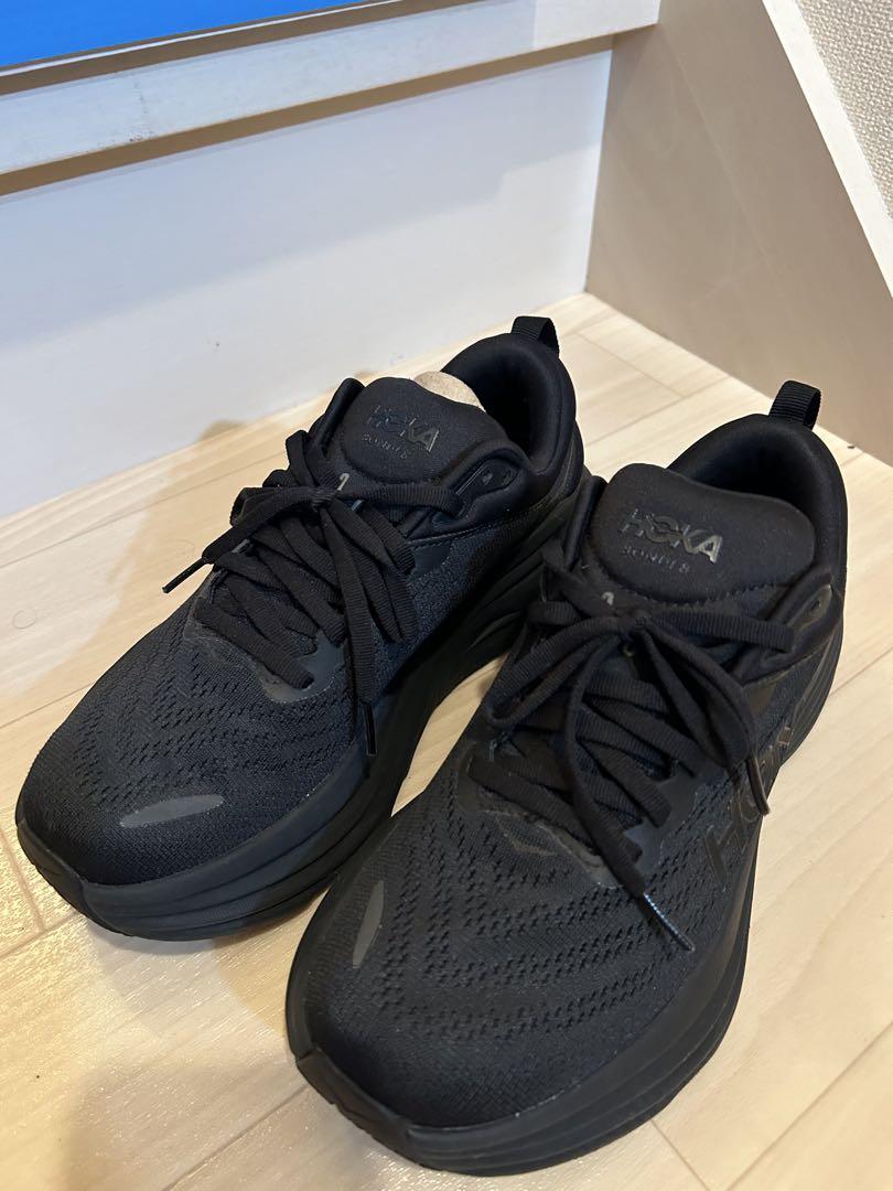 HOKA Bondi 8 ブラック スニーカー