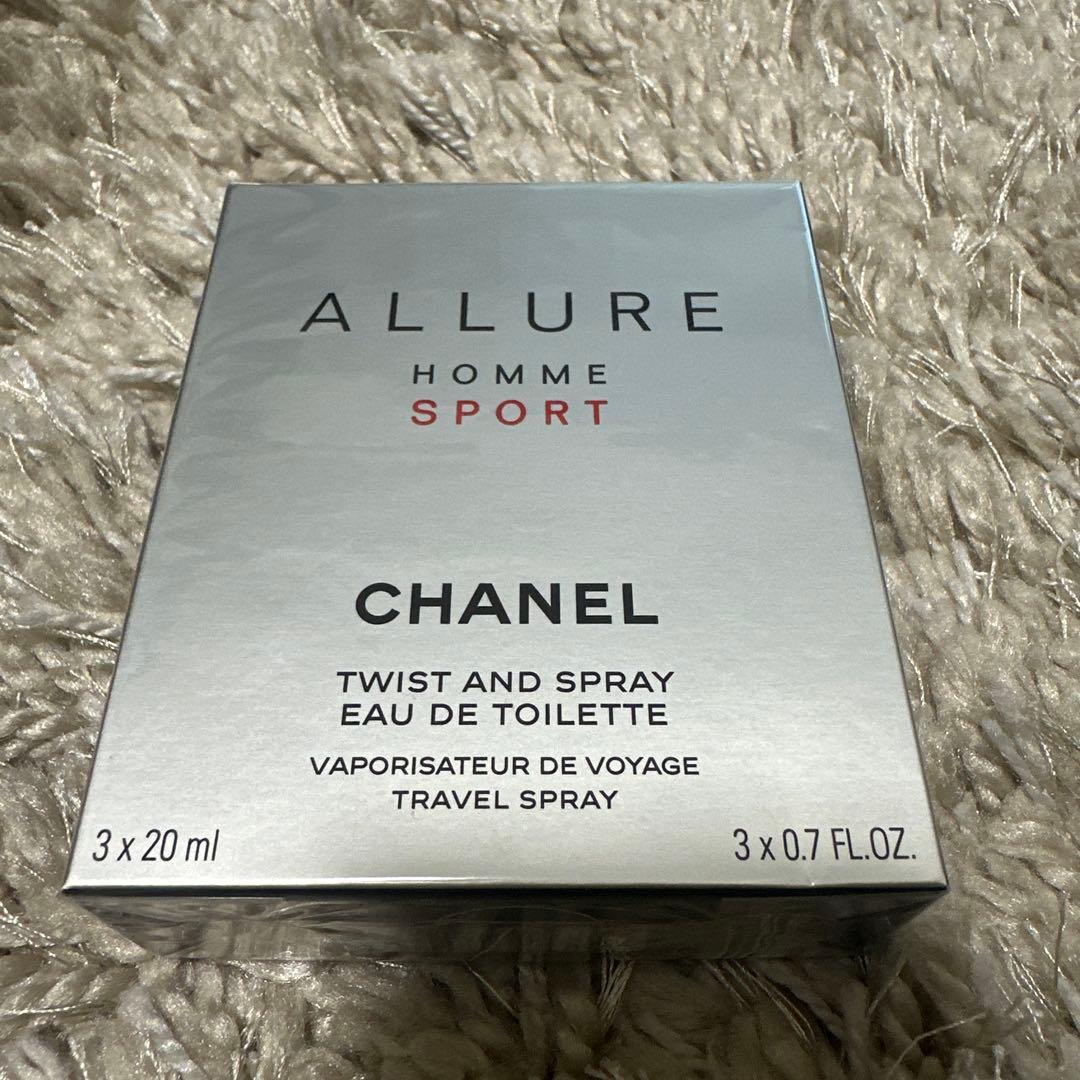 CHANEL アリュール オム スポーツEDT トラベルスプレイ メンズ