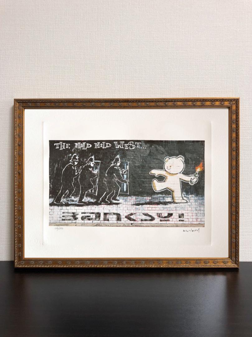 超希少１点限りBANKSY The mild mild West 販売証明書付