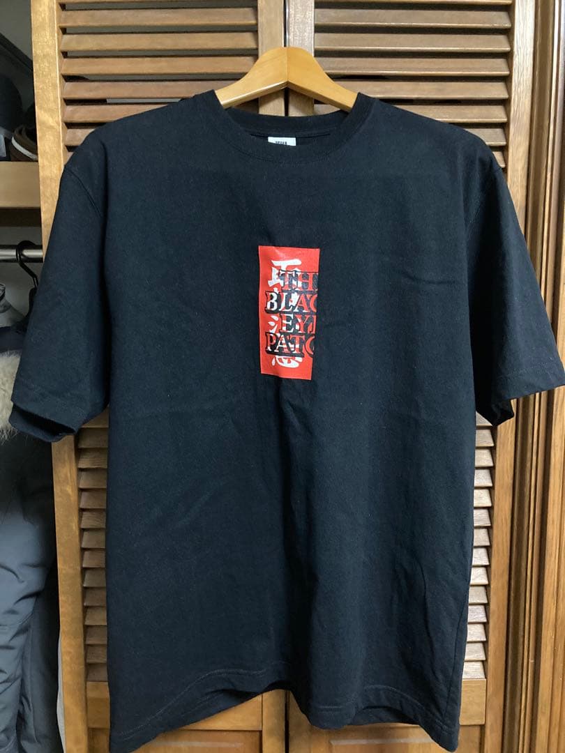上品 ブラックアイパッチTシャツ 黒 黒眼帯 Tシャツ/カットソー(半袖