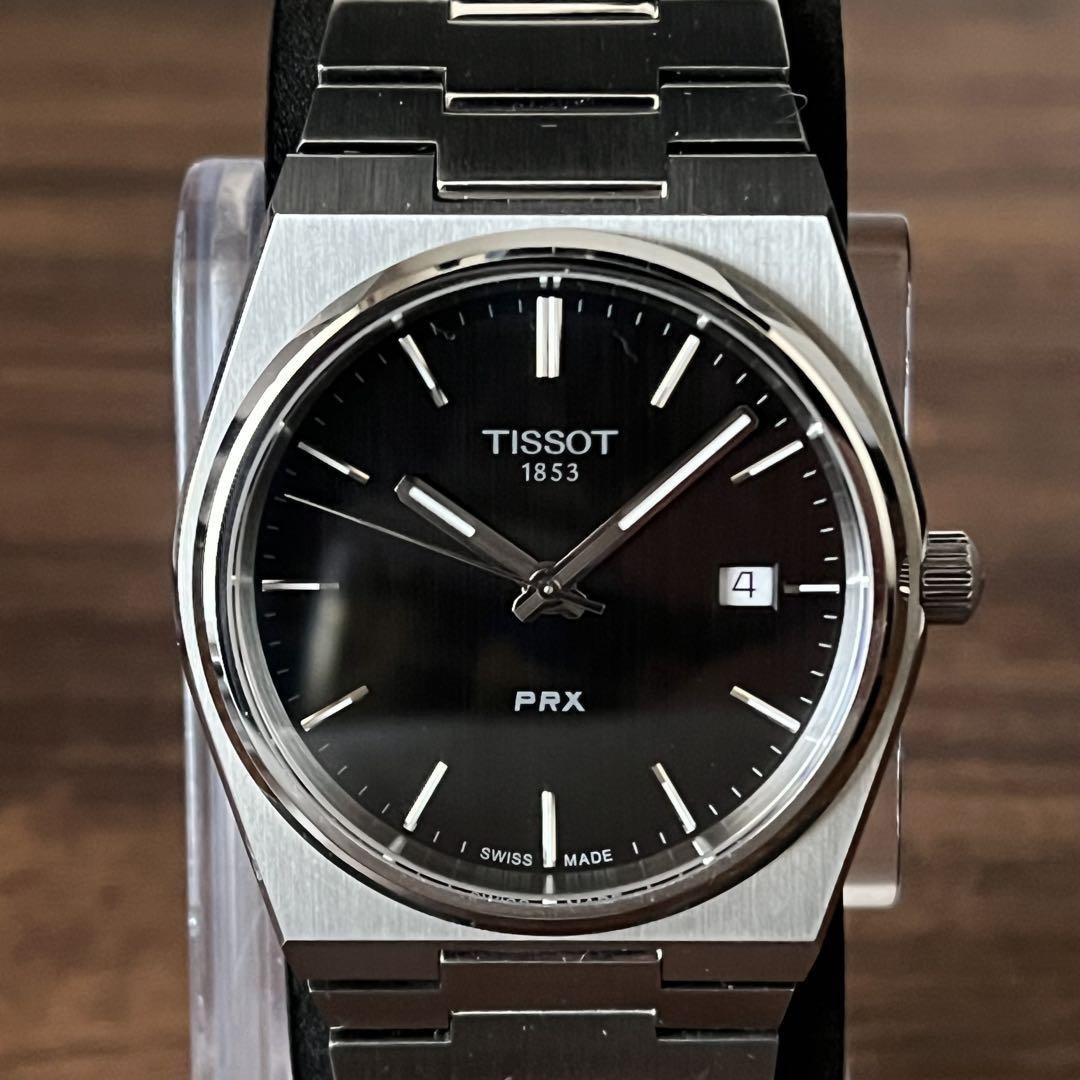 楽天市場】正規品TISSOT ティソPRX ブラック文字盤 自動巻き