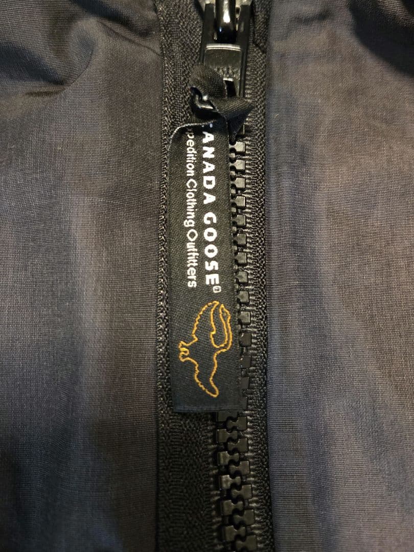 CANADA GOOSEカナダグース極フェード旧ロゴマウンテンパーカーソリッドL