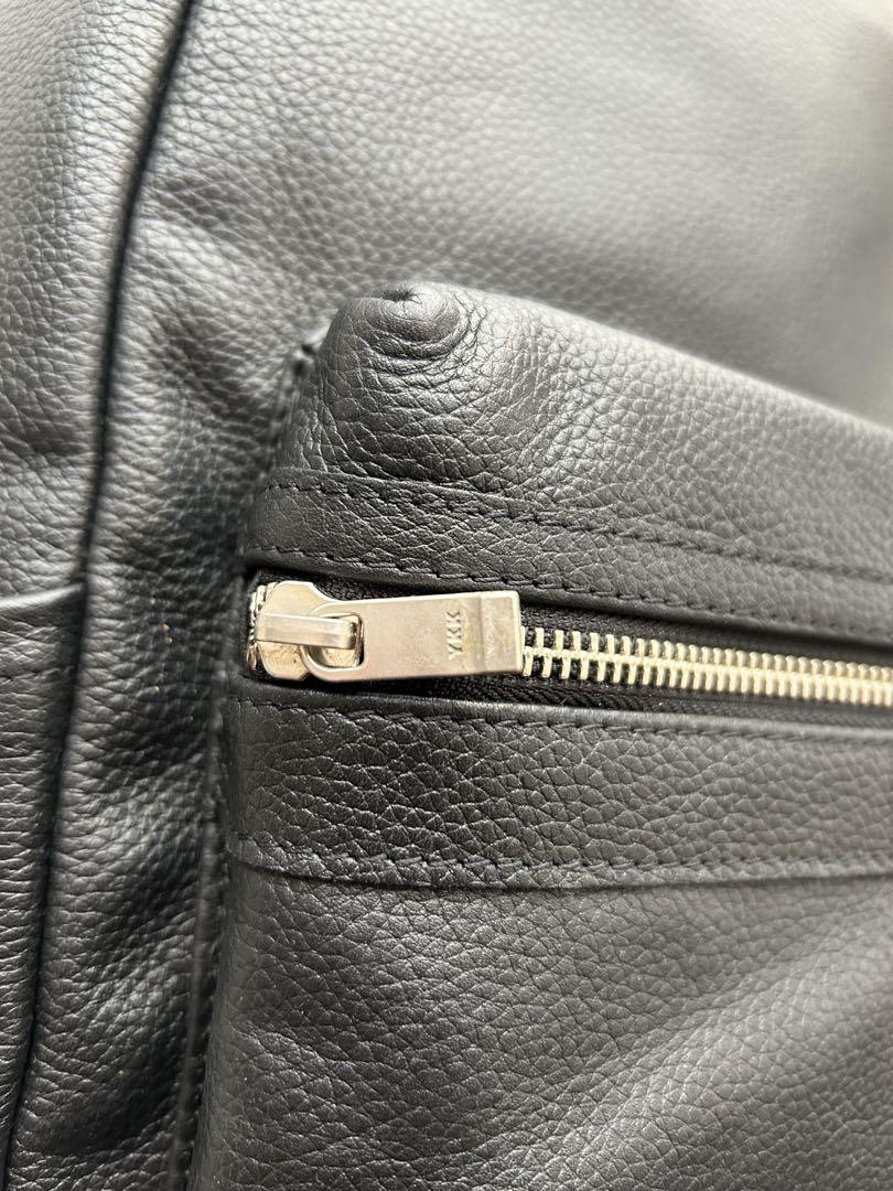 【値下げ】【金具の汚れ落としました】本革レザーバックパック　MATOME