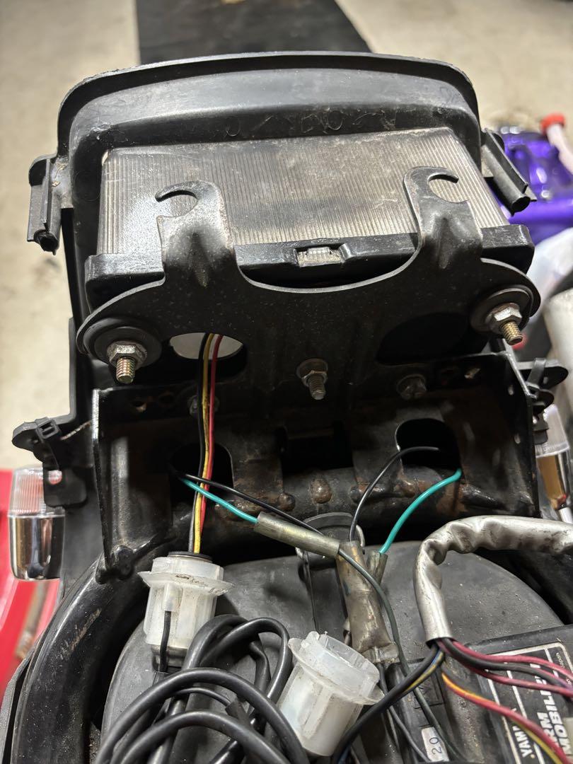 XJR400 ブラックテール LEDテール