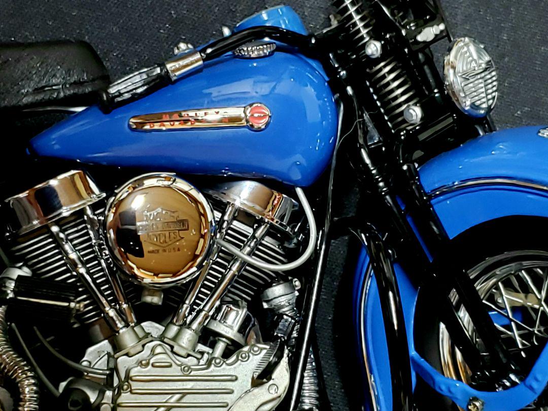 貴重ハーレー純正模型パンヘッドバイク　1/10
