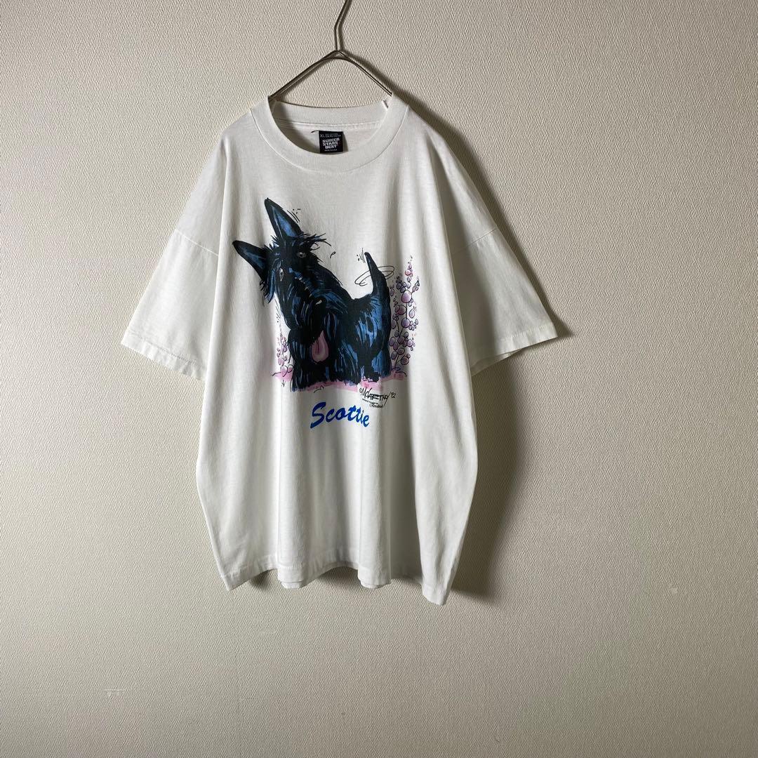 予約販売品 dog 希少‼️スコテッシュテリア dog 80s 犬 アニマル 2139