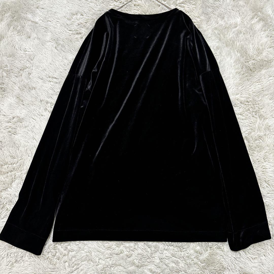 【美品】ユナイテッドトウキョウ 日本製 ベロア 光沢 ビッグシルエット L