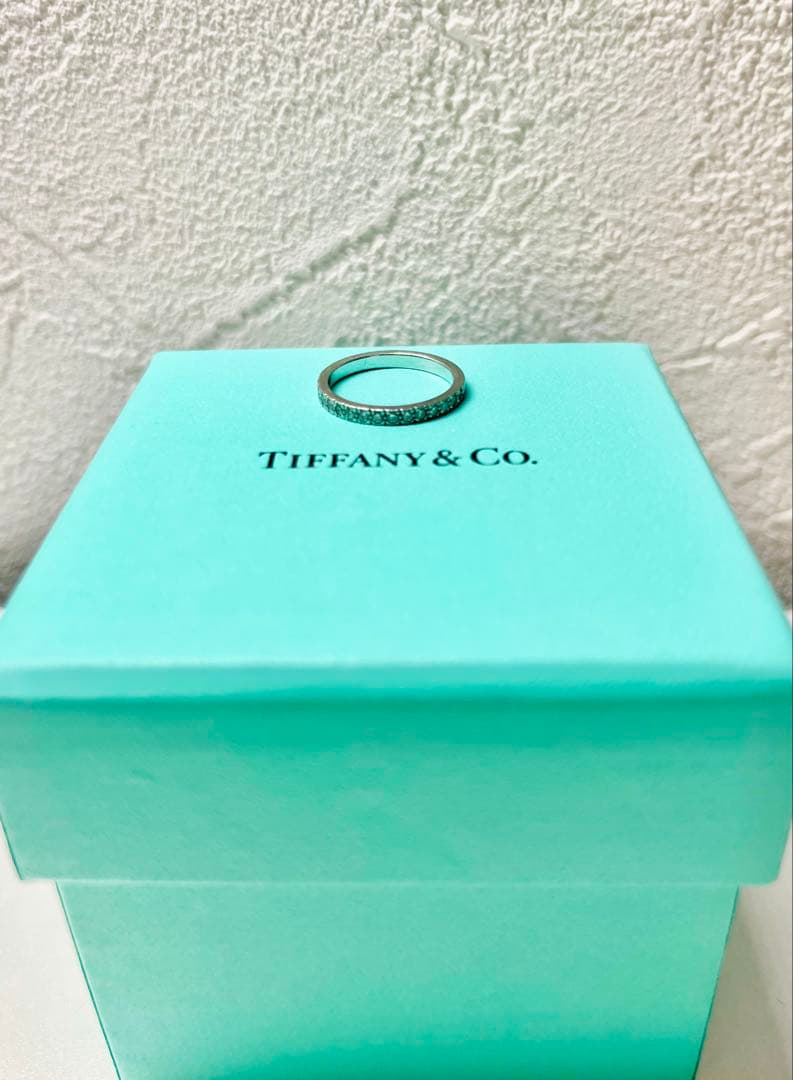 Tiffany & Co. ハーフエタニティ　ダイヤモンドリング　#8