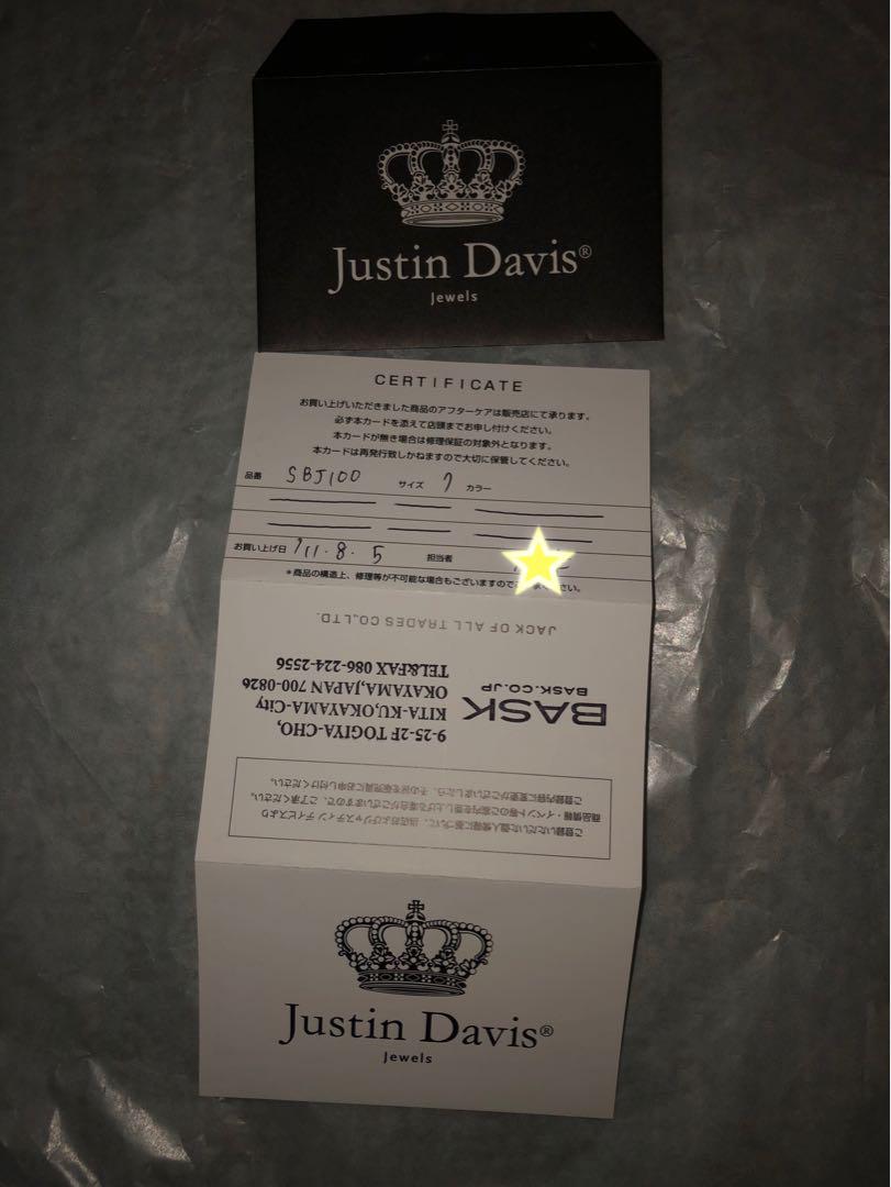 ！専用！ジャスティンデイビス ブレスレット
