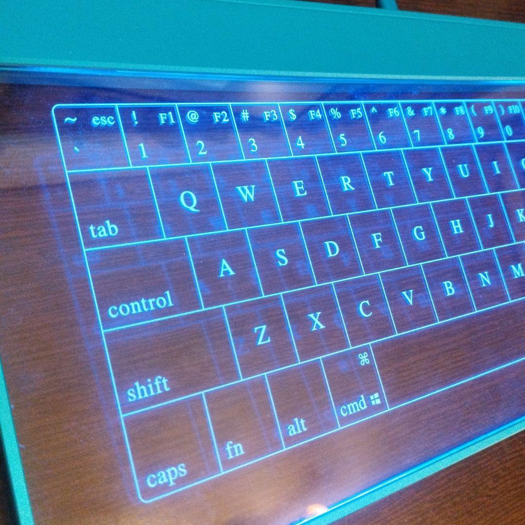 UPQ ガラス製キーボード兼タッチパッド Q-gadget KB01X