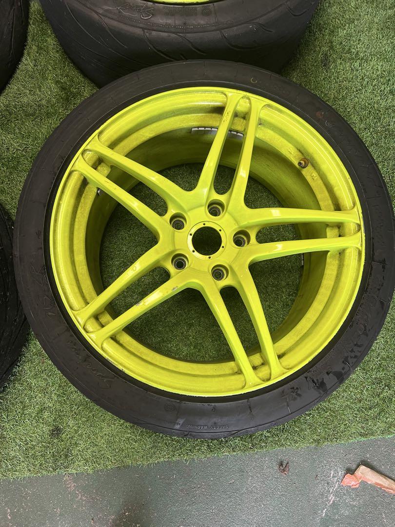 AVS 17インチ　MODEL5 9J+35 PCD114.3 4本セット
