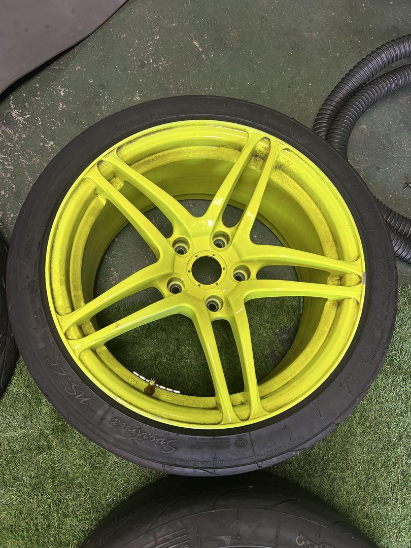 AVS 17インチ　MODEL5 9J+35 PCD114.3 4本セット