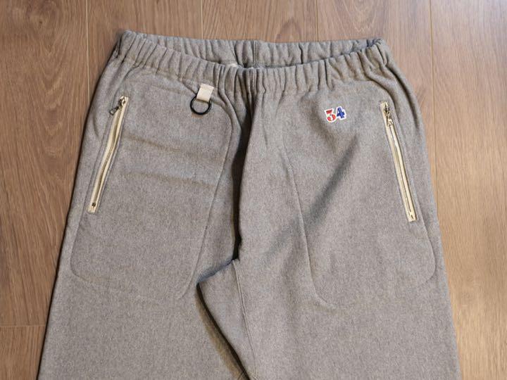りしており SUNSEA サイズ3 ASH GRAY 8H9XY-m50963750863 21ss SWEAT PANTS いていたビ