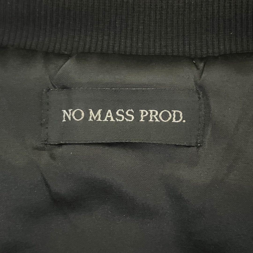 NO MASS PROD Wax Denim Bomber Jacket NO MASS PROD Wax Denim Bomber Jacket