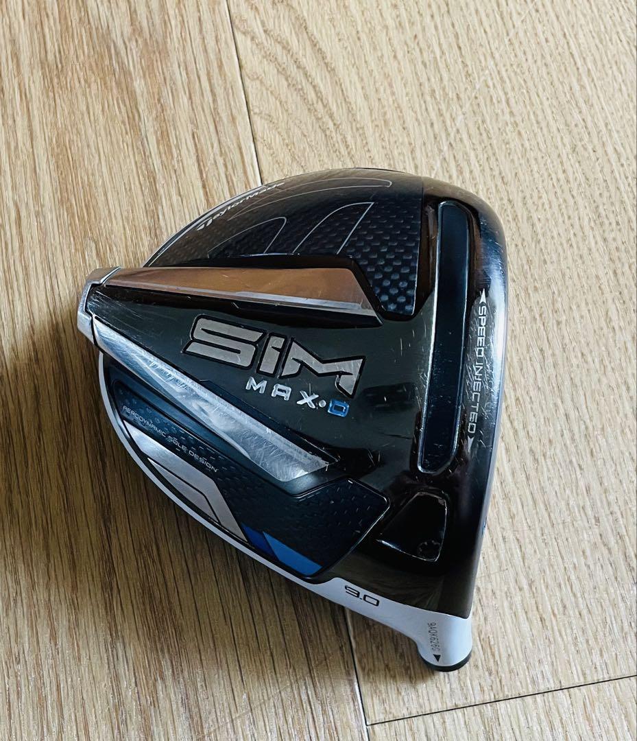 TaylorMade SIM MAX D ドライバー　９° ヘッドのみ