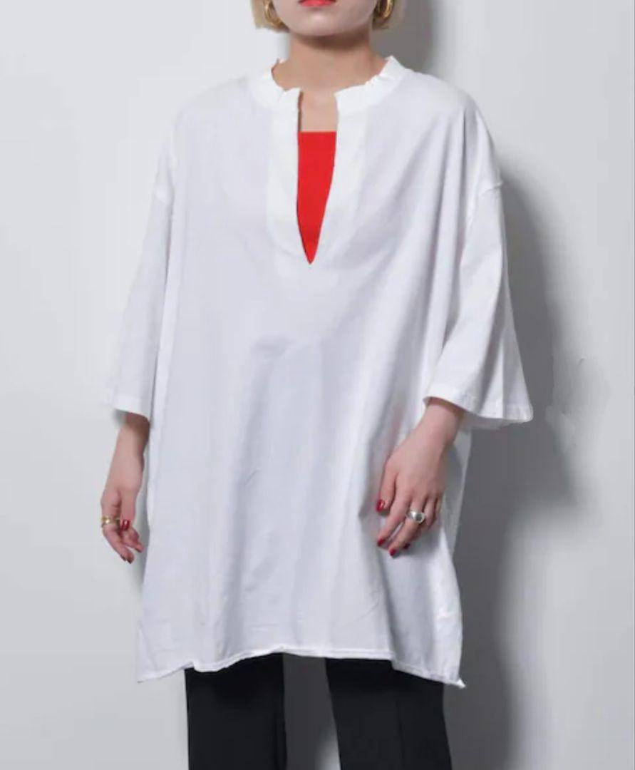 ★新品★CITYSHOP♥KEY NECK Tシャツ