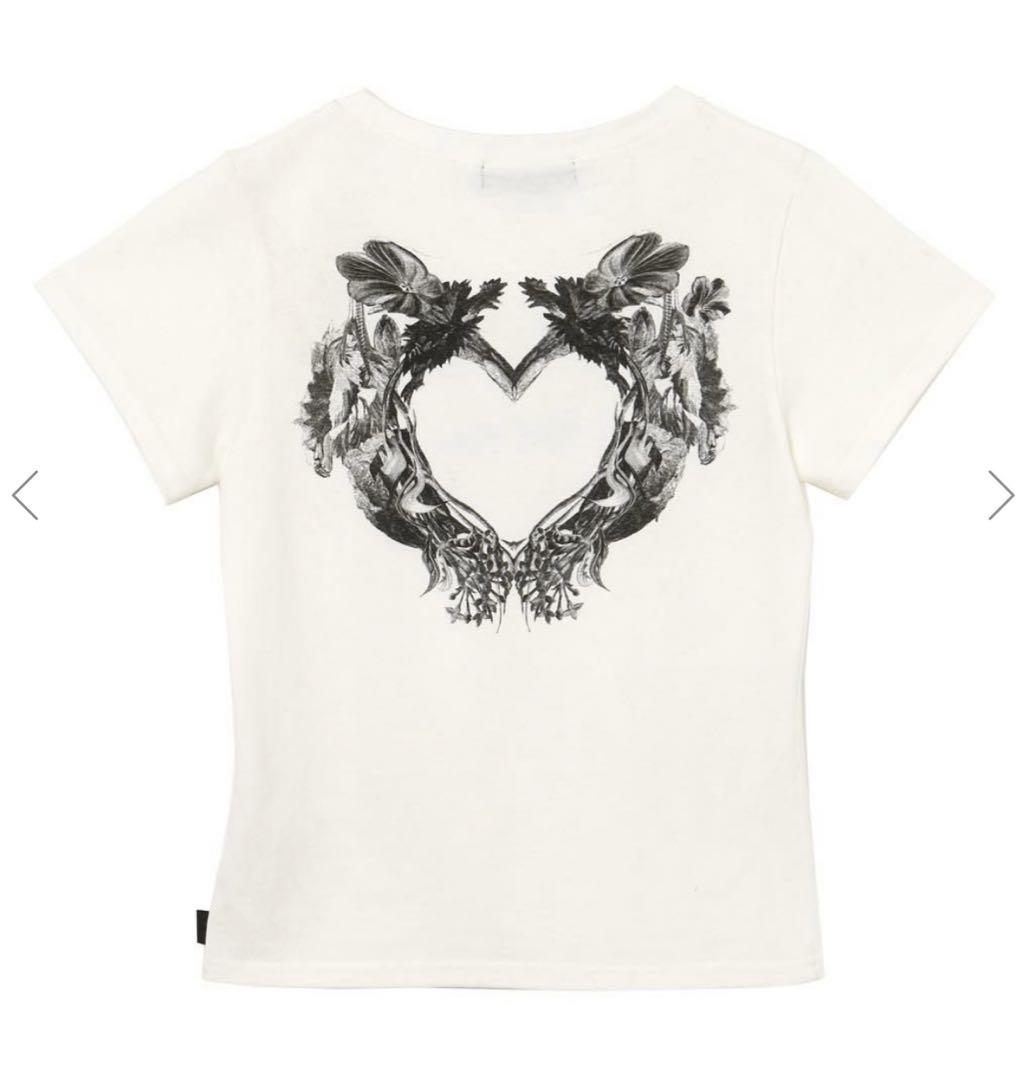 MELT THE LADY ゴシックTシャツ ホワイト melt the lady メルトザレディ gothic T-shirts