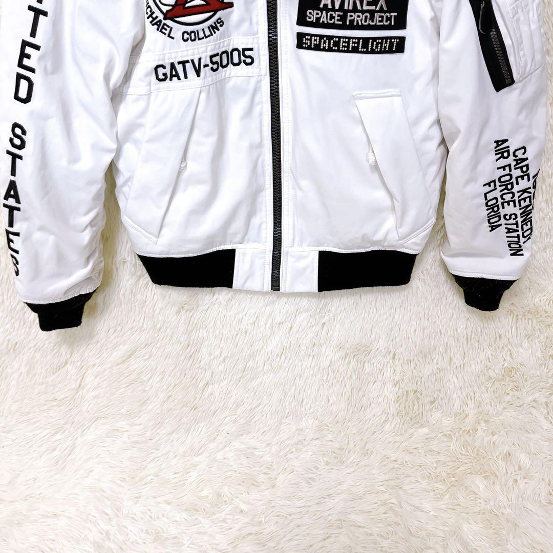 AVIREX アヴィレックス SPACEWALK MA-1 ジャケット S 美品