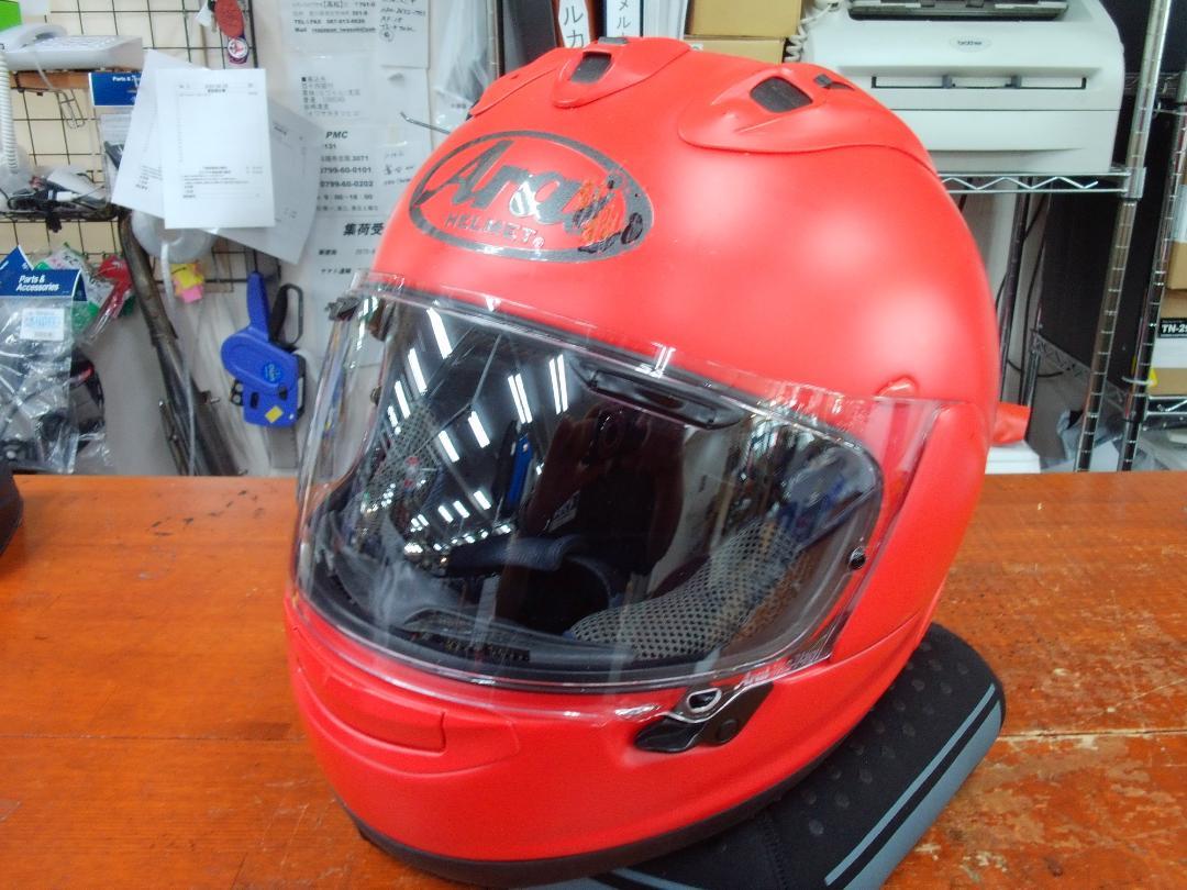 アライ　RX-7X　マットレッド　サイズ59-60㎝