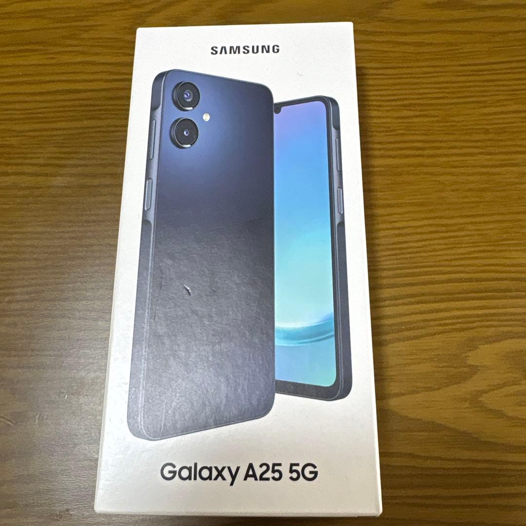 【新品未使用】Galaxy A25 5G 本体　ブラック