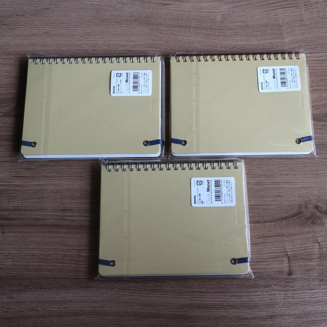 モネ展 ノート3冊セット ロルバーン