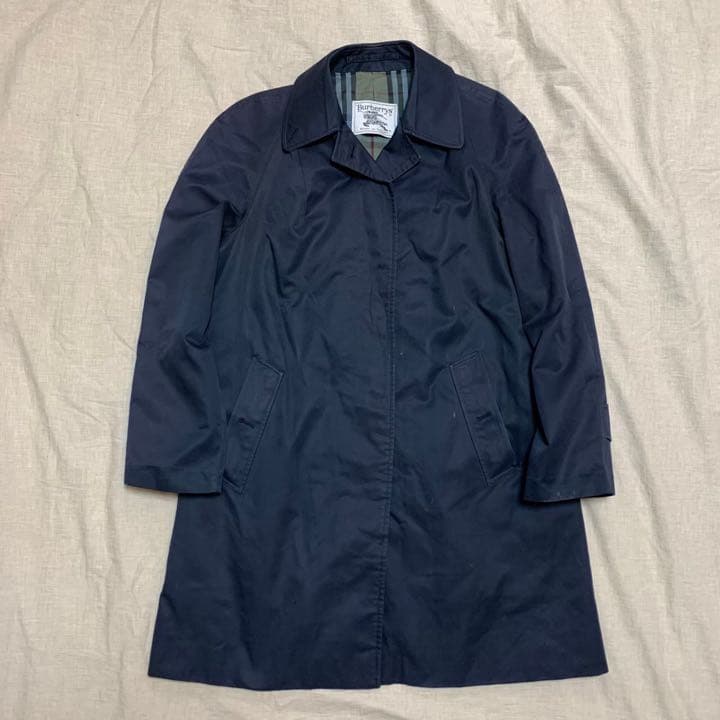 トップス バーバリー ステンカラーコート Burberry イングランド 古着