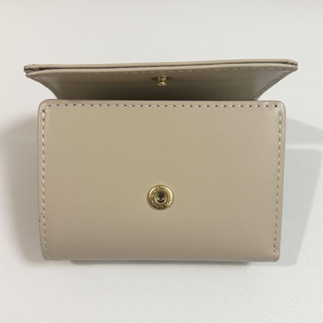 保管品 マリークワント　ハートインサイド ミニウォレット(ベージュ) MARY QUANT ONLINE SHOP｜マリークヮントオンラインショップ