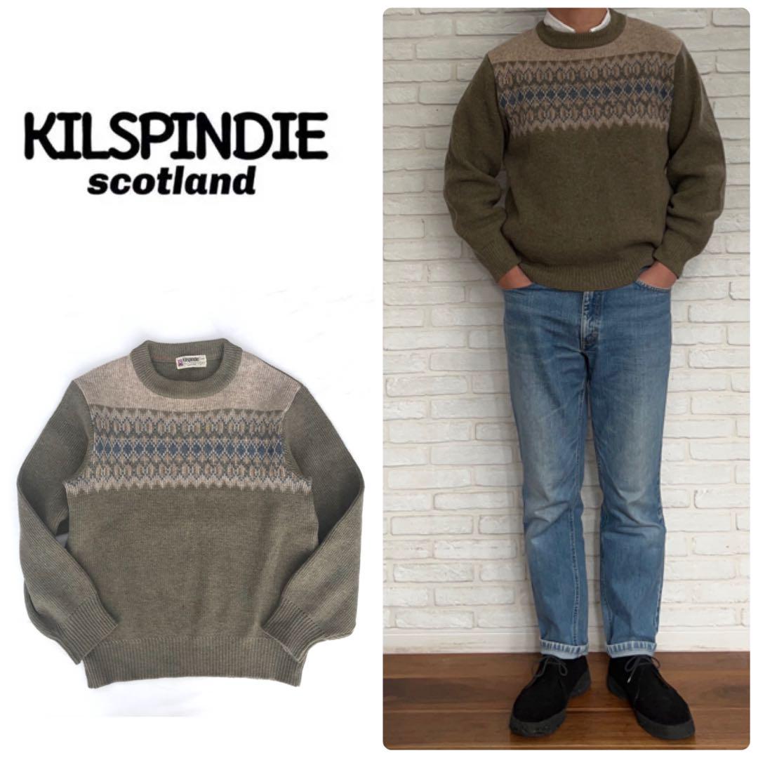 80's英国製【KILSPINDIE】ミドルゲージ クルーネックセーター - メルカリ 80's英国製【KILSPINDIE】ミドルゲージ クルーネックセーター - メルカリ
