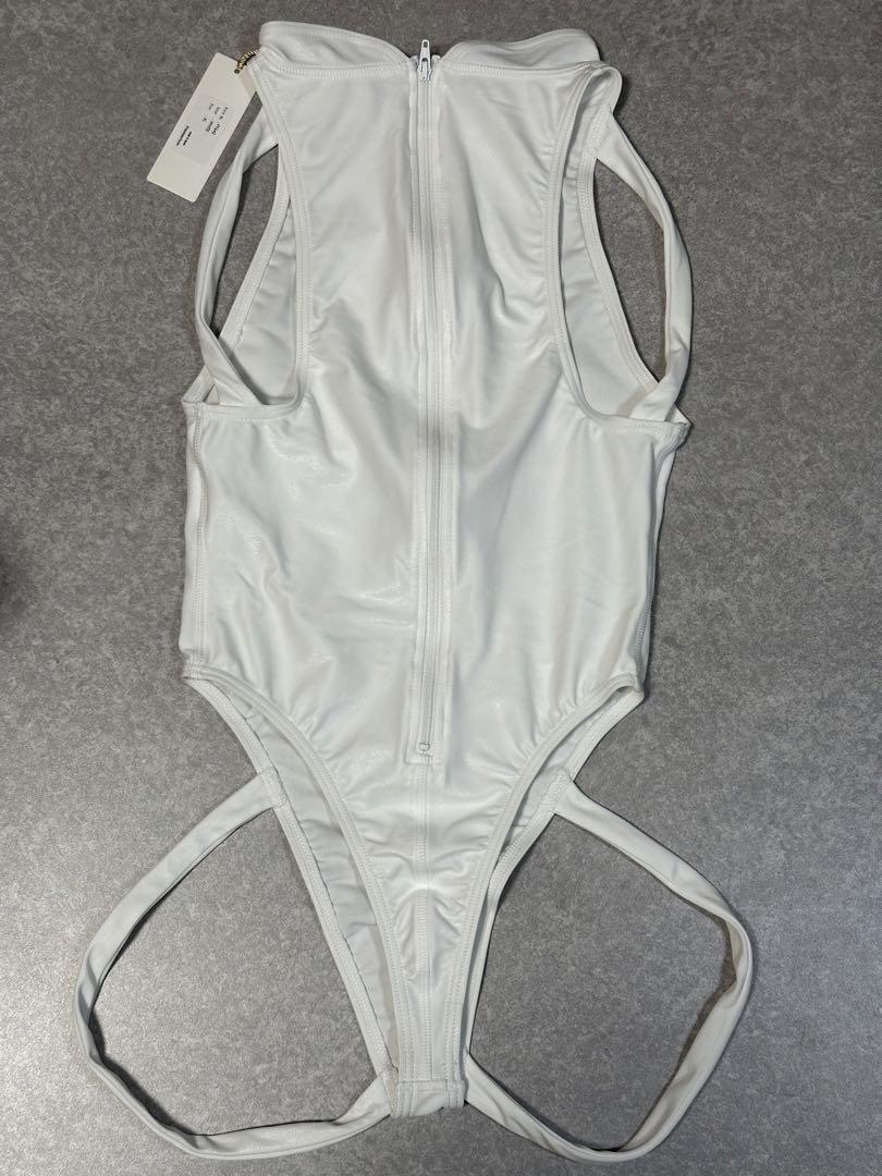 PHAFIATE 競泳水着 XL ホワイト PF642 SOFT-WET