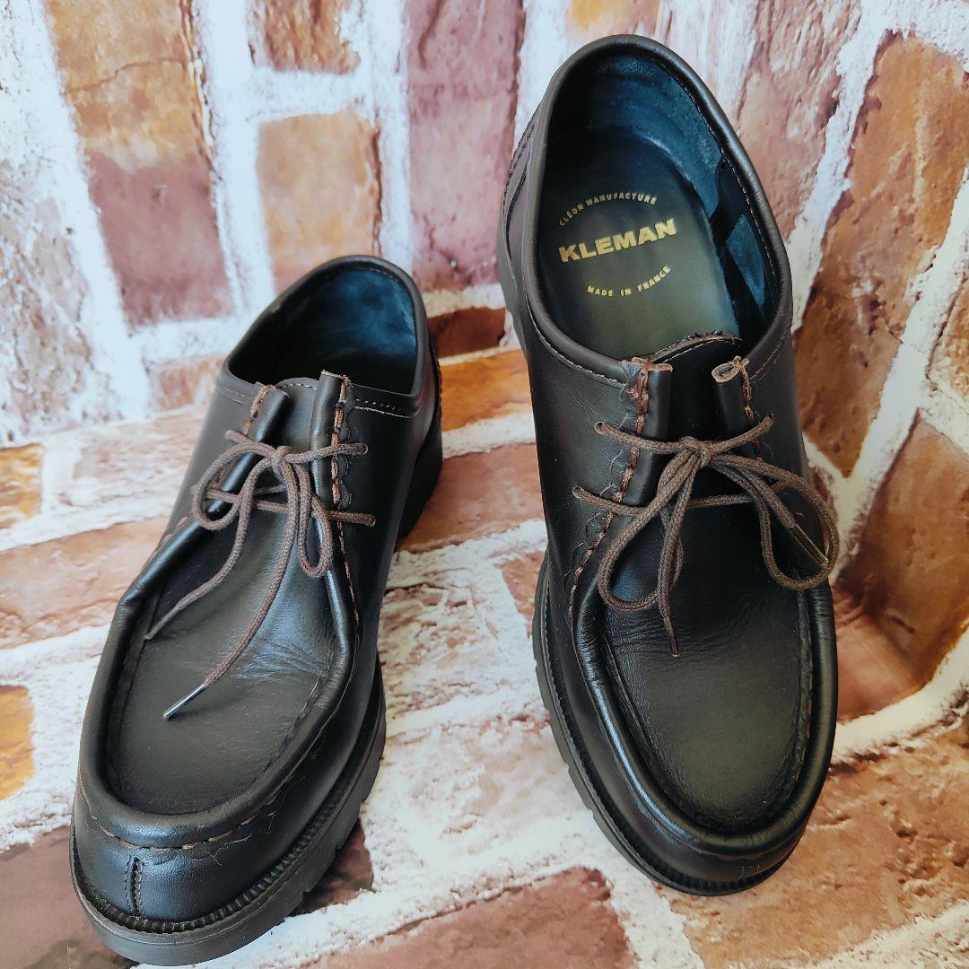 極美品】 KLEMAN PADROR （37）チロリアン ダークブラウン